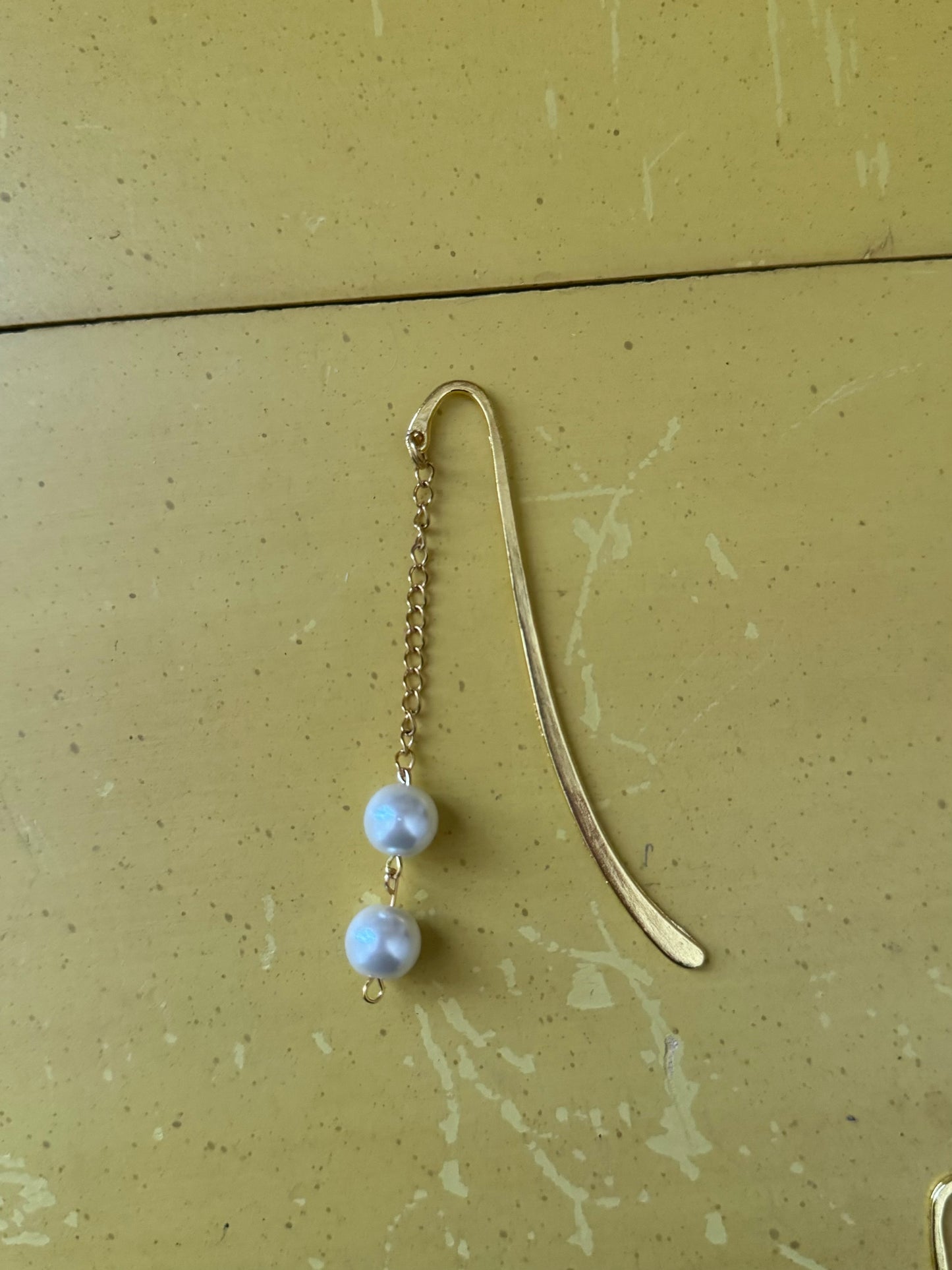 Double Pearl Bookmark