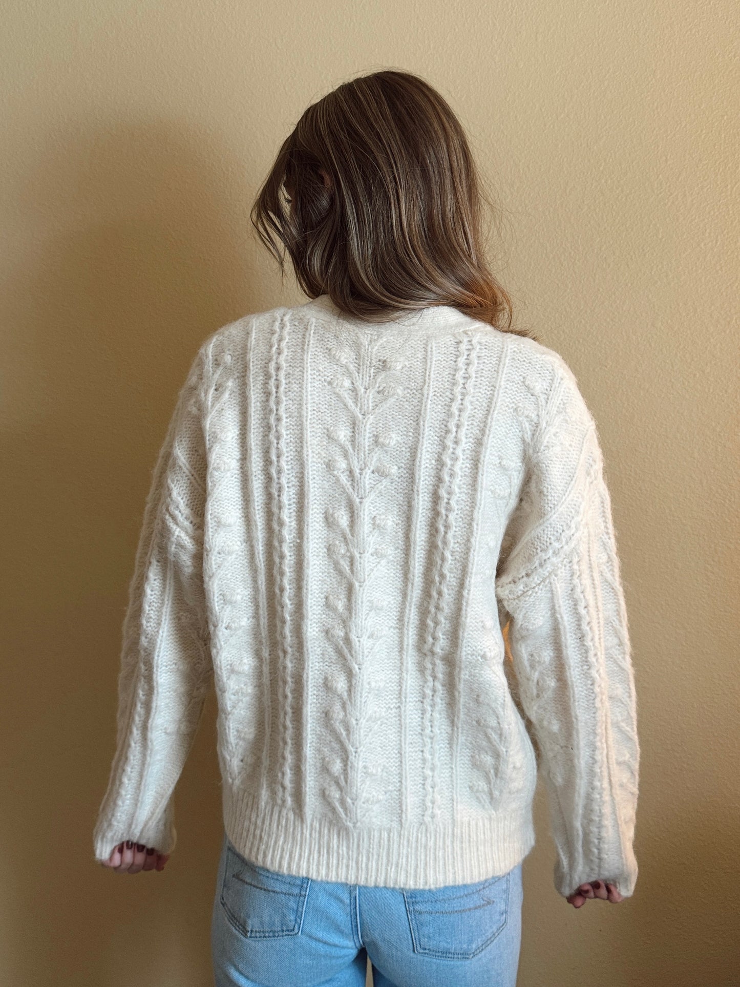 Snow Tie Cardigan