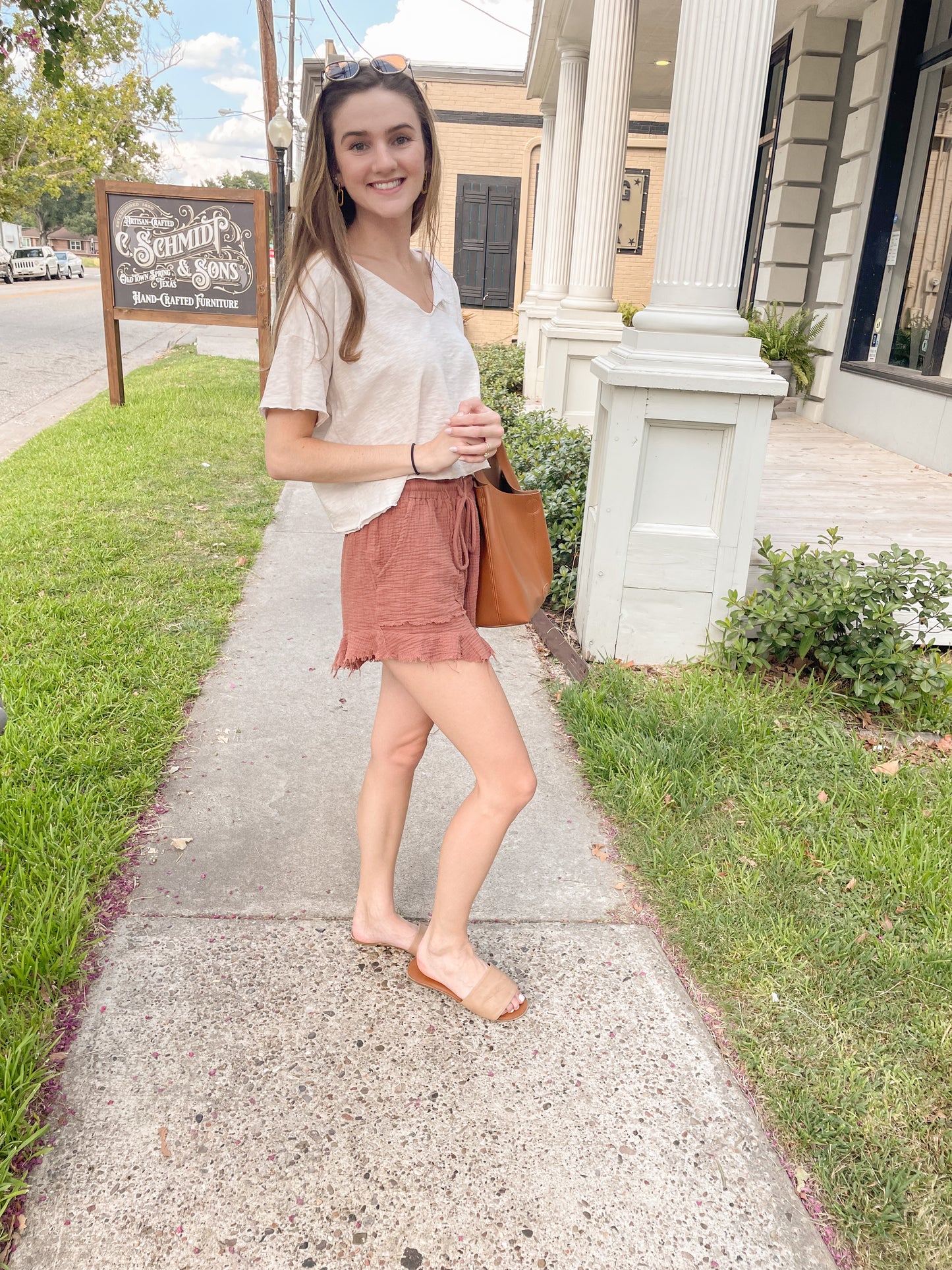 Ruffled Summer Shorts